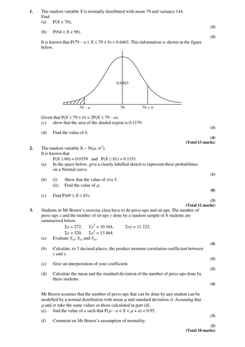 statistics 1 set of s1 worksheets with answers teaching resources