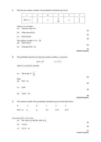 statistics 1 set of s1 worksheets with answers teaching resources