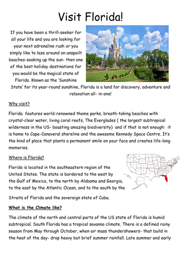 travel guide writing