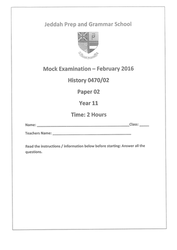 Paper 2 CIE Why did events in the Gulf matter 1970 - 2000. | Teaching ...