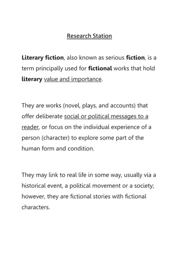 NEW SPEC AQA English Language Paper 1 INTRO - Q1-2 | Teaching Resources