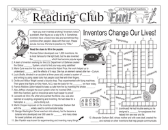 Inventions and Inventors Two-Page Activity Set | Teaching Resources