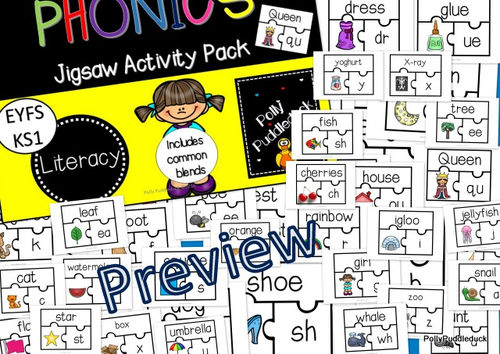 Phonics Jigsaw Activity Pack