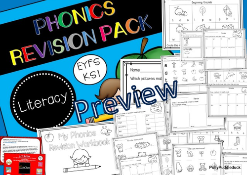 Phonics Revision Workbook (EYFS/KS1)