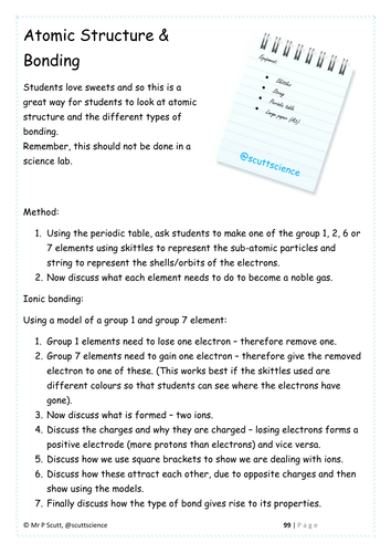 NEW AQA GCSE PHYSICS TRILOGY 6.4 - ATOMIC STRUCTURE (FROM 2016) SOW