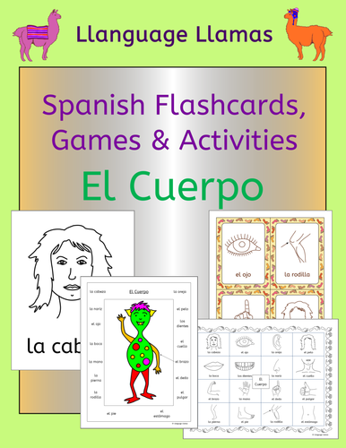 Spanish Parts of the Body - El Cuerpo