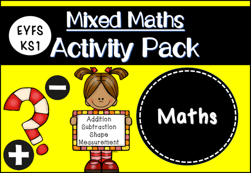 Mixed Maths Activity Pack (EYFS/KS1)
