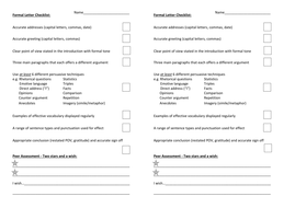 ks3 template formal letter Informal) Letter by GCSE & Writing (Formal jamestickle86 ks3 template formal letter Informal) Letter by GCSE & Writing (Formal jamestickle86