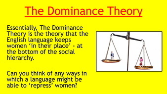 dominance theory case study