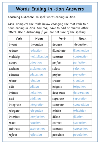 tion-suffix-worksheets-teaching-resources