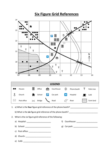 6 figure grid references by mrgeography333 teaching resources tes