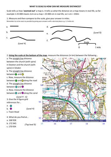 Direction and Distance - Map Skills | Teaching Resources