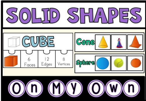 Maths Centre Solid Shape Attributes
