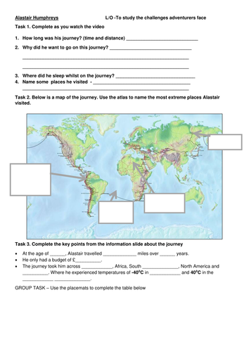 Adventure and Exploration Scheme of Work | Teaching Resources