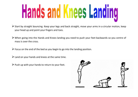 Trampolining Resource Cards | Teaching Resources