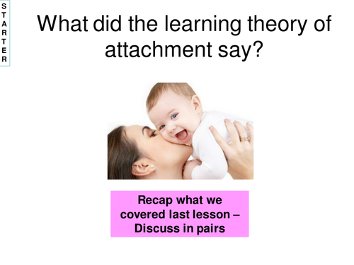 AQA 2015 AS - Bowlby's Monotropy Theory - Lesson 5 attachment ...