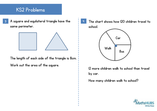 statistics problem solving ks2