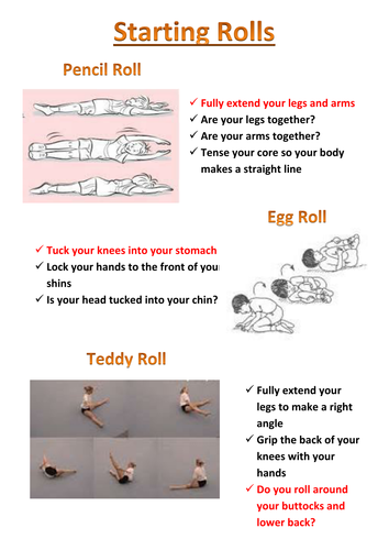 Starting Rolls | Teaching Resources