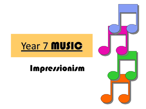 Impressionism Scheme of Work (5lessons)