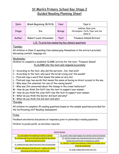 Year 6 Reading- SATs preparation | Teaching Resources