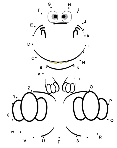 Alphabet Dot to Dot | Teaching Resources