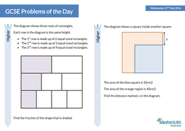 GCSE Problem Solving Questions of the Day - 11th May | Teaching Resources