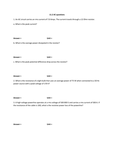 IB Physics Topic 11 (HL): Electromagnetic induction