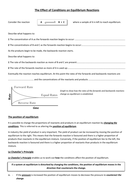 GCSE notes on Le Chatelier's Principle and the Effect of Conditions on