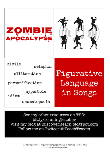 Zombie Apocalypse: Figurative Language in Songs