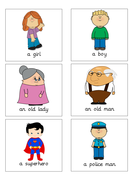 Character Flash Cards | Teaching Resources