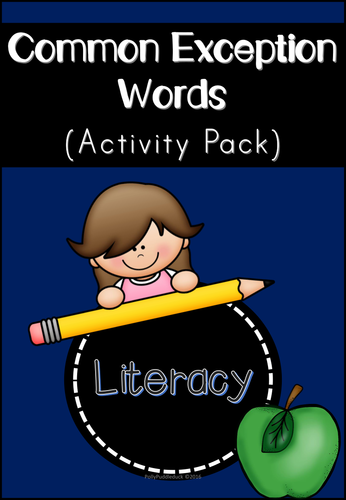 Common Exception Words (KS1)