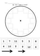 Time - Build A Clock Activty By Mandem2014 - Teaching Resources - Tes