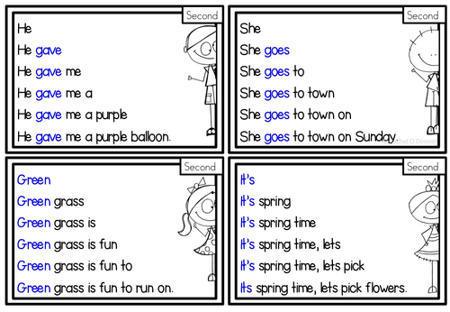 Reading Fluency Second Grade | Teaching Resources