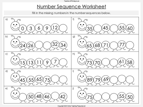 number-sequences-year-2-teaching-resources