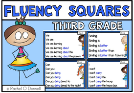 Reading Fluency Third Grade | Teaching Resources