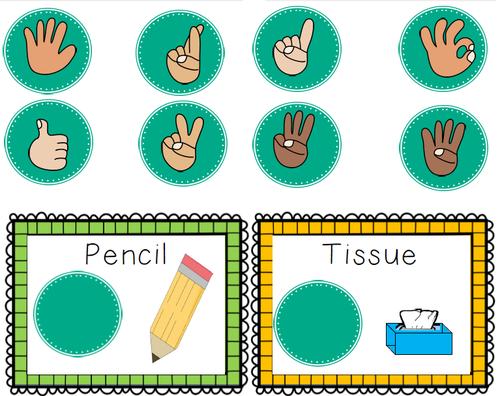 Free Printable Hand Signals For Classroom Management