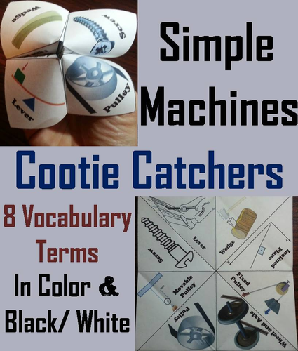 Simple Machines Cootie Catchers