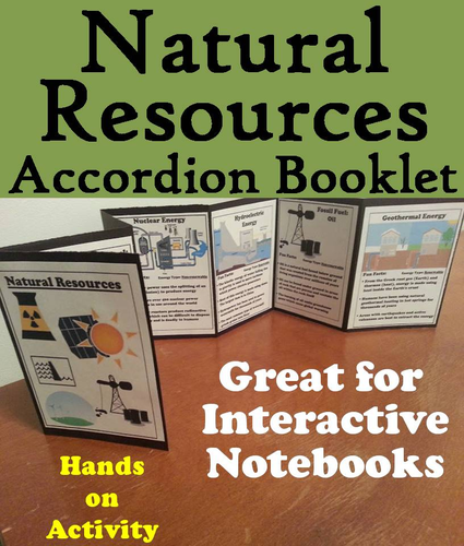 Natural Resources Accordion Booklet