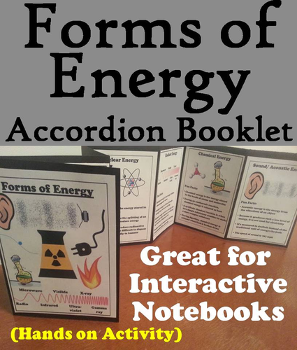 Forms of Energy Accordion Booklet