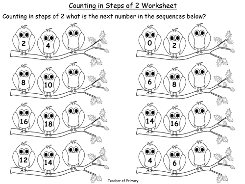 Counting in 2s up to 20 by Teacher-of-Primary - Teaching Resources - TES