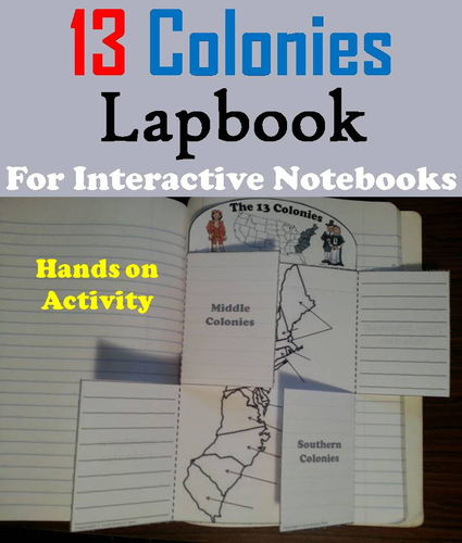 13 Colonies Lapbook