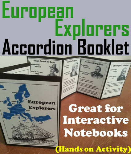 European Explorers Accordion Booklet