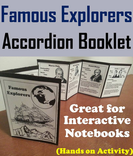 Explorers Accordion Booklet