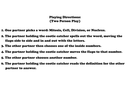 What are the steps of mitosis picture