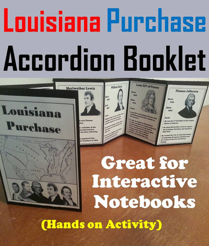 Louisiana Purchase Accordion Booklet
