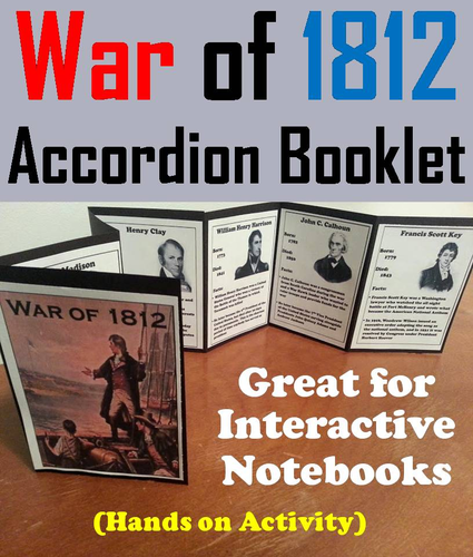 War of 1812 Accordion Booklet