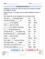 homophones year 2 homophones worksheet by krazikas teaching resources