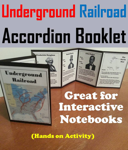 Underground Railroad Accordion Booklet