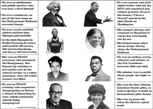 Black History Month Lapbook | Teaching Resources