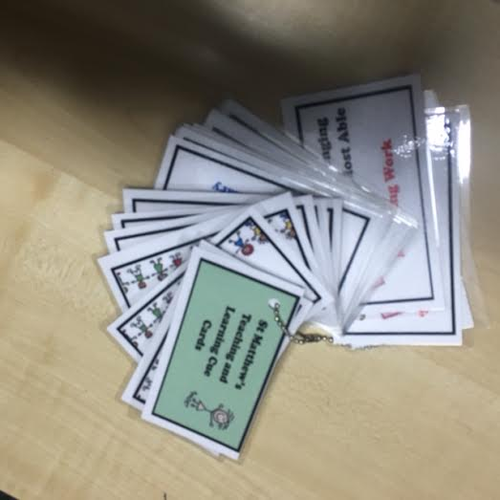 Teaching and Learning Cue Cards Teaching Resources